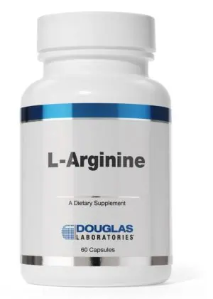 Douglas Laboratories L-Arginine 500mg -- L-arginine supplement, amino acid support.