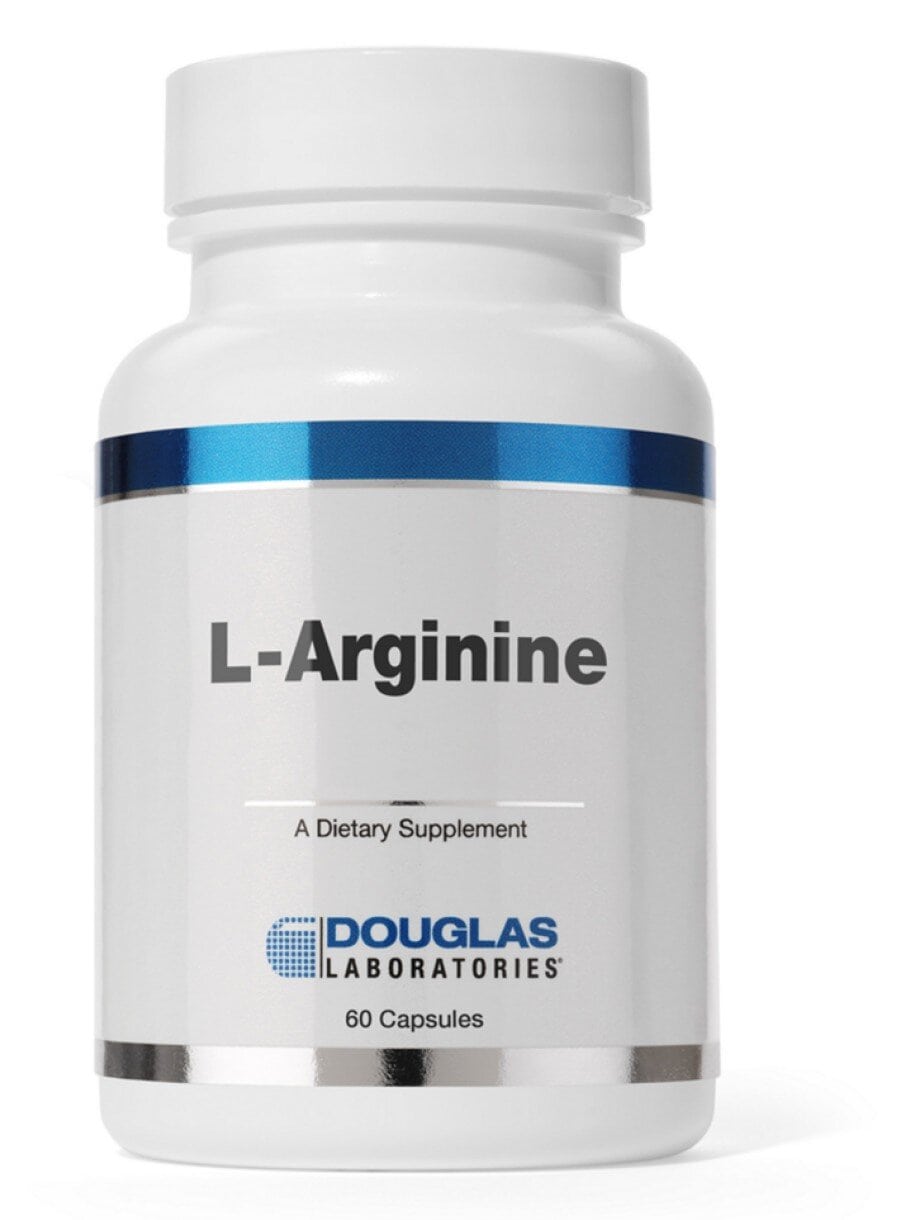 Douglas Laboratories L-Arginine 500mg -- L-arginine supplement, amino acid support.