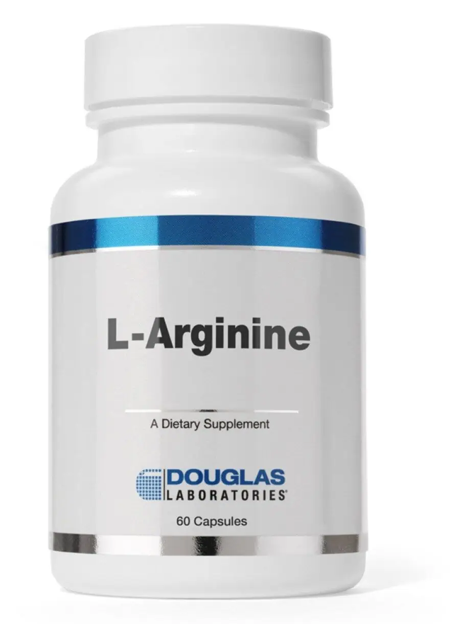 Douglas Laboratories L-Arginine 500mg -- L-arginine supplement, amino acid support.