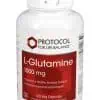 Protocol For Life L-Glutamine 1000mg -- amino acid supplement, immune support.