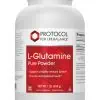 Protocol For Life L-Glutamine Powder -- amino acid supplement, immune support.