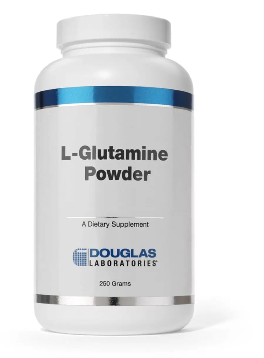 Douglas Laboratories L-Glutamine Powder -- amino acid supplement, gastrointestinal support.