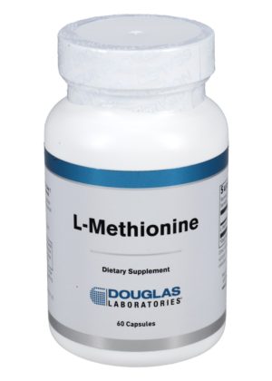 Douglas Laboratories L-Methionine 500mg -- essential amino acid, protein support.