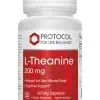 Protocol For Life L-Theanine 200mg -- L-Theanine, Cognitive Support.