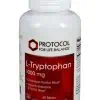 Protocol For Life L-Tryptophan 1000mg -- mood support, relaxation.