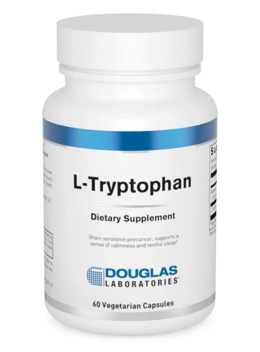 Douglas Laboratories L-Tryptophan -- serotonin support, restful sleep.