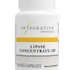 Integrative Therapeutics, Inc. Lipase Concentrate-HP -- digestive enzyme, fat digestion.