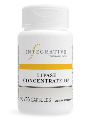 Integrative Therapeutics, Inc. Lipase Concentrate-HP -- digestive enzyme, fat digestion.