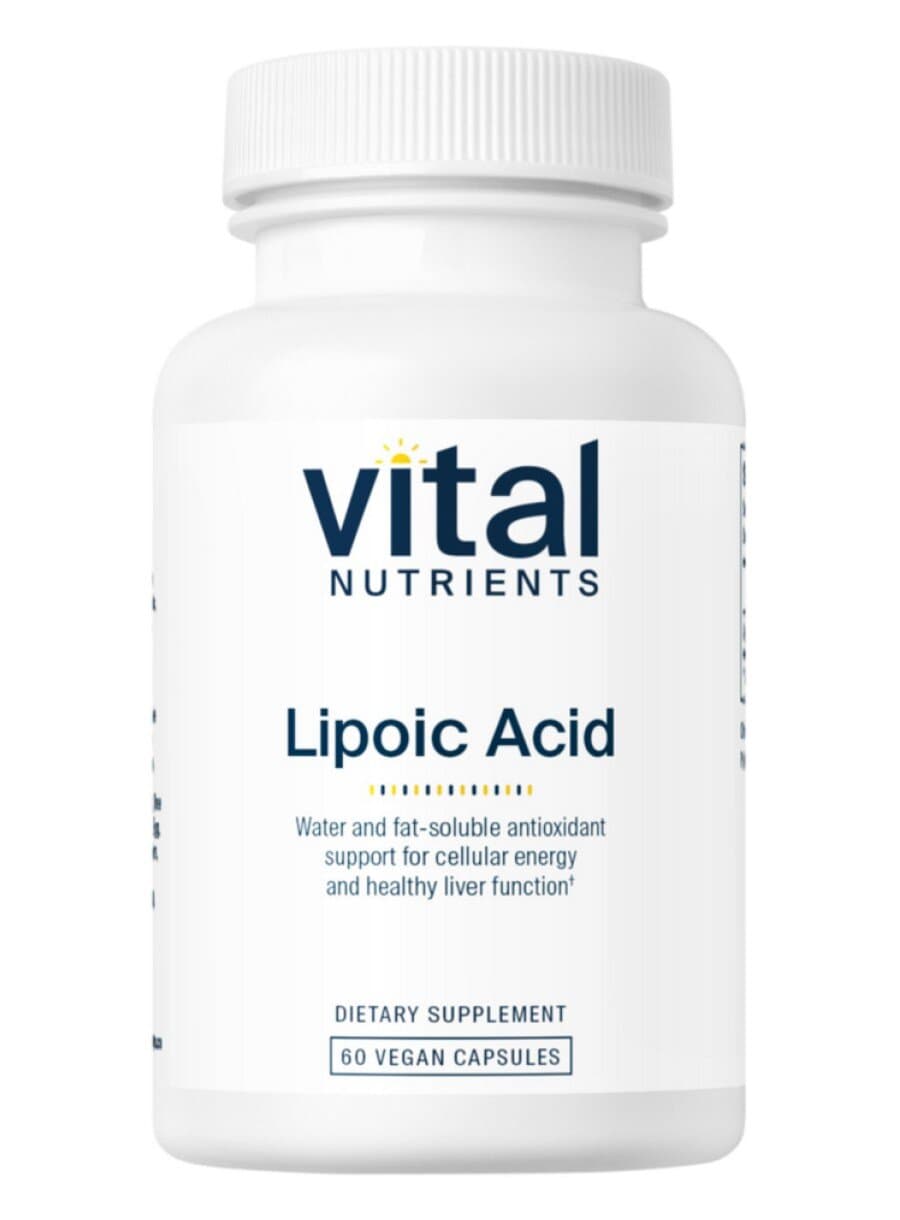 Vital Nutrients Lipoic Acid 300mg -- energy support, blood sugar balance.