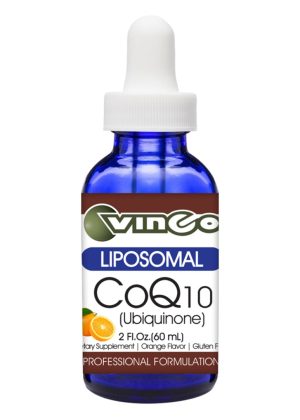 Vinco Liposomal CoQ10 -- heart health, antioxidant support.