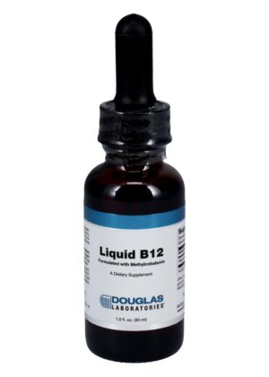 Douglas Laboratories Liquid B12 -- vitamin B12, liquid supplement.