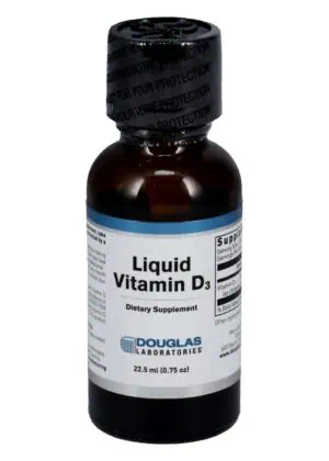 Douglas Laboratories Liquid Vitamin D3 -- vitamin D3, liquid supplement
