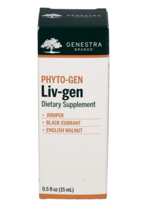 Seroyal/Genestra Liv-gen -- phytoembryotherapy, plant extracts.