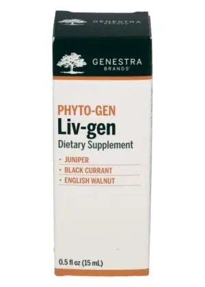 Seroyal/Genestra Liv-gen -- phytoembryotherapy, plant extracts.