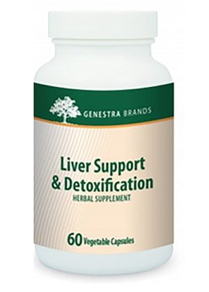 Seroyal/Genestra Liver Support & Detoxification -- liver health, detox support.