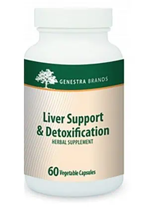 Seroyal/Genestra Liver Support & Detoxification -- liver health, detox support.