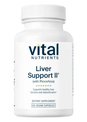 Vital Nutrients Liver Support II -- liver support, detoxification support.