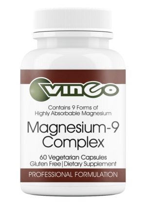 Vinco Magnesium-9 Complex -- magnesium supplement, full-body wellness.