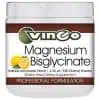 Vinco Magnesium Bisglycinate -- magnesium supplement, elemental magnesium.