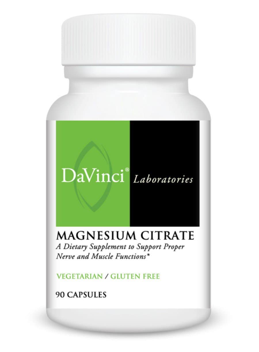 DaVinci Labs Magnesium Citrate 140mg -- magnesium supplement, dietary support.