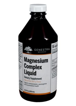 Seroyal/Genestra Magnesium Complex Liquid -- magnesium supplement, mineral support.