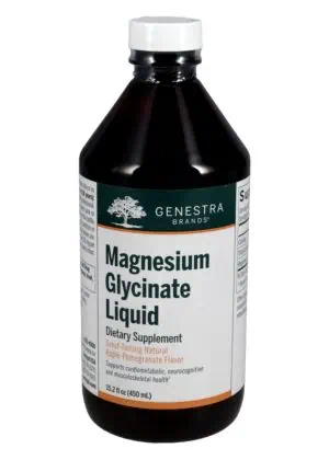 Genestra Magnesium Glycinate Liquid -- magnesium supplement, liquid magnesium.