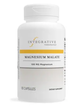 Integrative Therapeutics, Inc. Magnesium Malate -- magnesium supplement, highly absorbable.