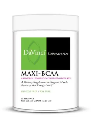 DaVinci Labs Maxi-BCAA -- post workout recovery, BCAA supplement.