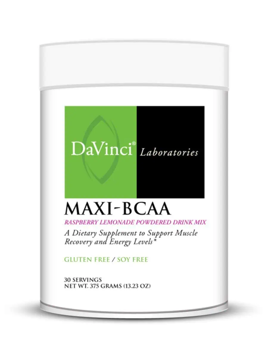 DaVinci Labs Maxi-BCAA -- post workout recovery, BCAA supplement.