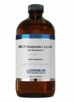 Douglas Laboratories MCT/Butyrate Liquid with SunButyrate(TM) -- cognitive support, ketone production.