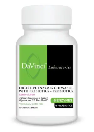 DaVinci Labs Mega Probiotic-ND with Digestive Enzymes - Cherry