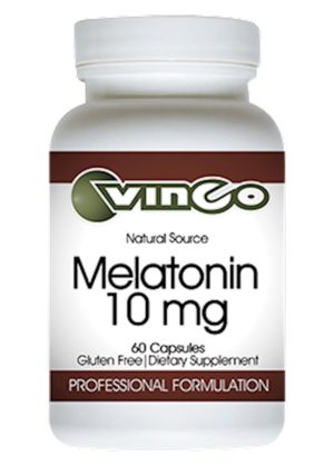 Vinco Melatonin -- sleep support, antioxidant.