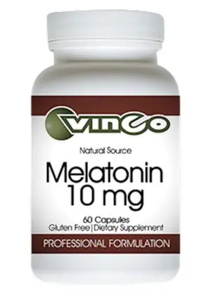 Vinco Melatonin -- sleep support, antioxidant.