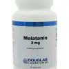 Douglas Laboratories Melatonin 3mg -- melatonin supplement, sleep aid.