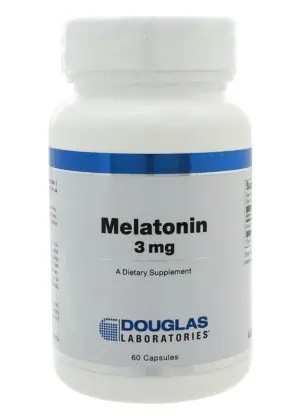 Douglas Laboratories Melatonin 3mg -- melatonin supplement, sleep aid.
