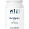 Vital Nutrients Melatonin 3mg -- sleep support, immune function.