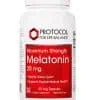 Protocol For Life Melatonin Maximum Strength 20 mg -- sleep support, melatonin supplement.