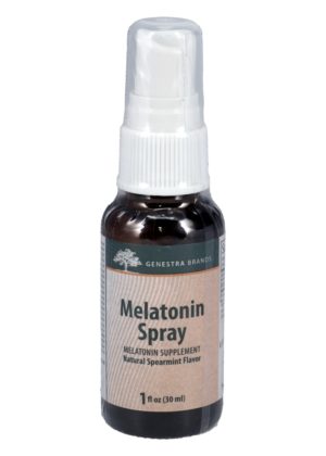 Seroyal/Genestra Melatonin Spray -- melatonin, sleep support.