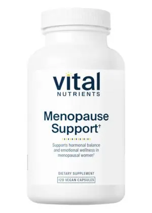 Vital Nutrients Menopause Support -- menopause support, hormonal balance.