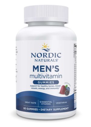 Nordic Naturals Pro Men's Multivitamin Gummies -- multivitamin gummies, men's health.