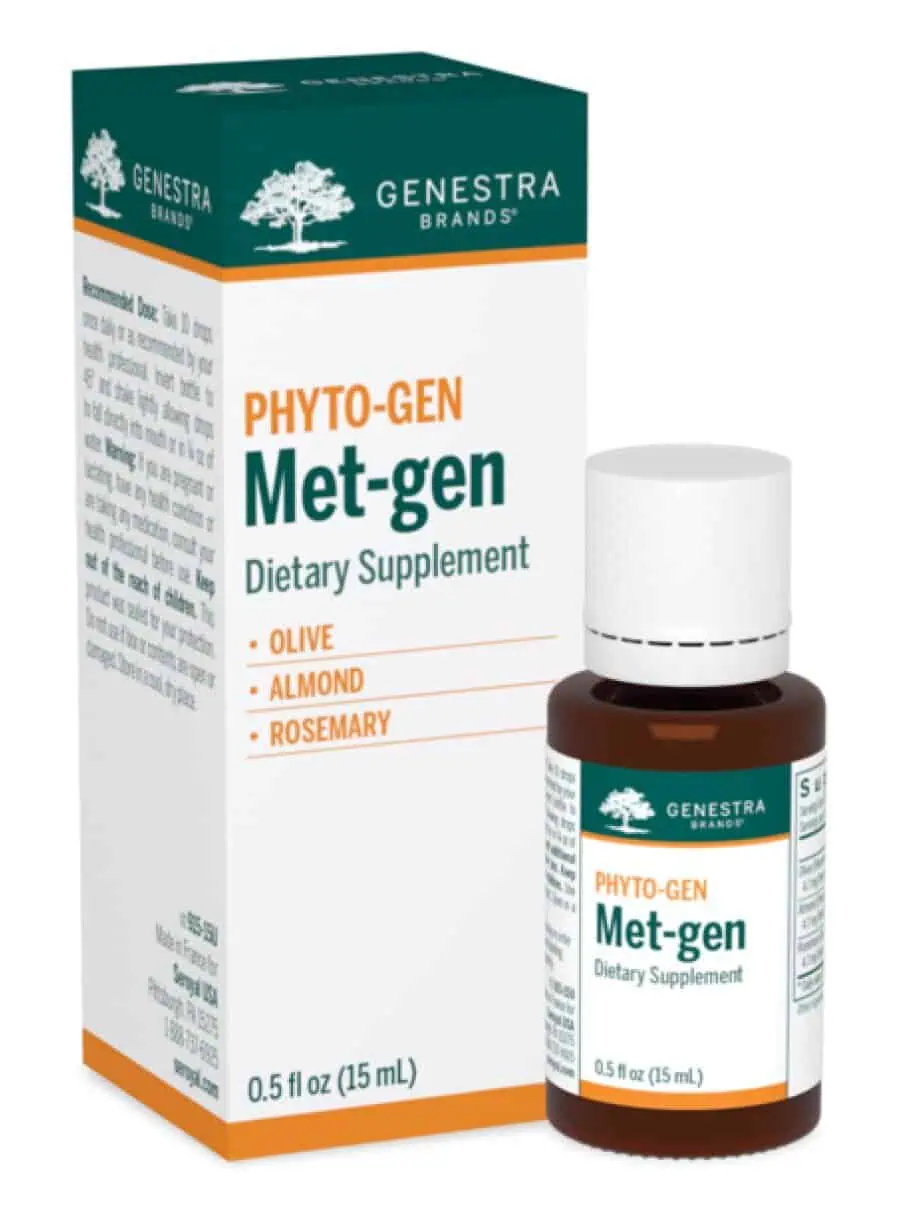 Seroyal/Genestra Phyto-Gen -- herbal extract, dietary supplement.