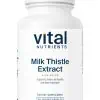 Vital Nutrients Milk Thistle Extract 250mg -- liver support, detoxification.