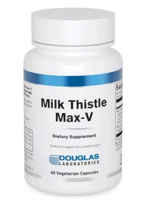 Douglas Laboratories Milk Thistle Max-V 250mg -- liver support, herbal extract.