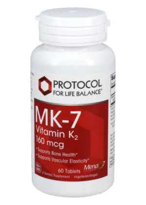 Protocol For Life MK-7 160mcg -- vitamin K2, bone health