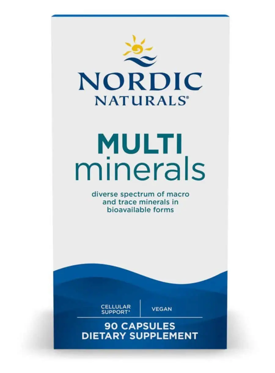 Nordic Naturals Pro Multi Minerals -- minerals supplement, chelated minerals.