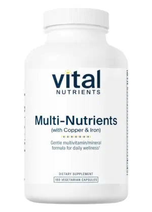 Vital Nutrients Multi-Nutrients 4 Citrate/Malate Formula -- multi-nutrients, vitamins and minerals.
