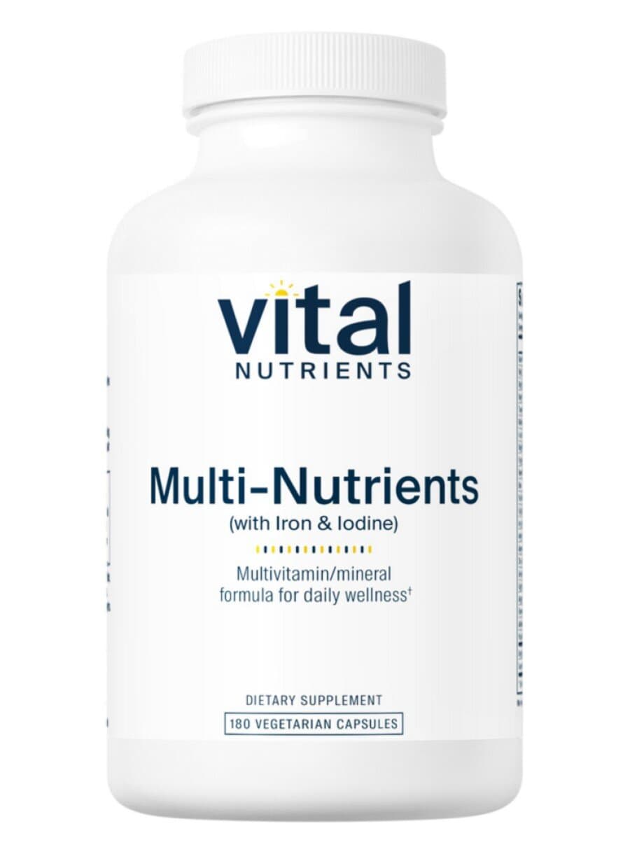 Vital Nutrients Multi-Nutrients w/Iron and Iodine -- multi-nutrients, vitamins and minerals