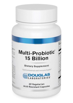 Douglas Laboratories Multi-Probiotic(R) 15 Billion -- probiotic supplement, gut health.