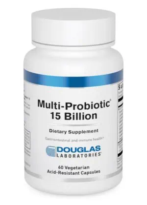 Douglas Laboratories Multi-Probiotic(R) 15 Billion -- probiotic supplement, gut health.