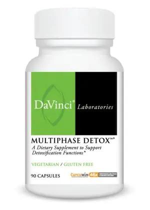 DaVinci Labs MultiPhase Detox -- detox support, liver health.
